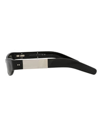Gucci Womens Cat Eye Black Black Grey Fashion Designer Eyewear