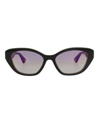 Gucci Gucci Womens Cat Eye Black Black Red Fashion Designer Eyewear
