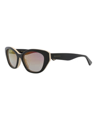 Gucci Gucci Womens Cat Eye Black Black Red Fashion Designer Eyewear