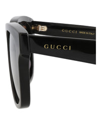 Gucci Gucci Mens Square/Rectangle Black Black Grey Fashion Designer Eyewear