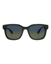Gucci Mens Square/Rectangle Green Green Blue Fashion Designer Eyewear