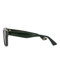 Gucci Mens Square/Rectangle Green Green Blue Fashion Designer Eyewear