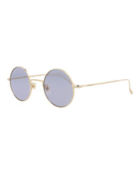 Gucci Womens Round/Oval Gold Gold Violet Fashion Designer Eyewear