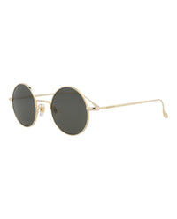 Gucci Gucci Womens Round/Oval Gold Gold Grey Fashion Designer Eyewear
