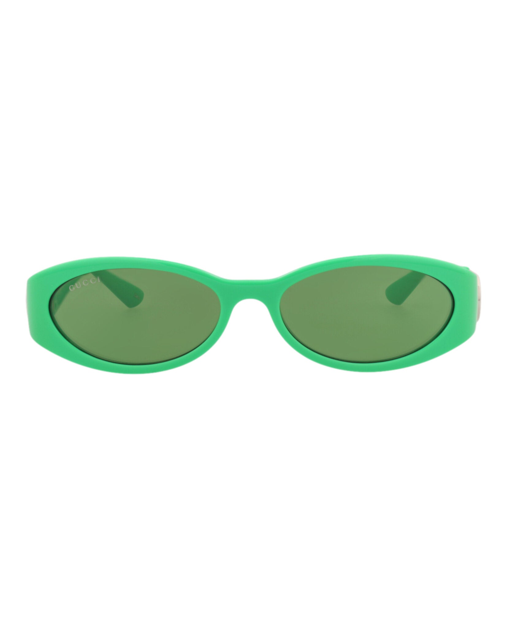 Gucci Womens Round/Oval Green Green Green Fashion Designer Eyewear