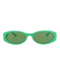 Gucci Womens Round/Oval Green Green Green Fashion Designer Eyewear