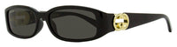 Gucci Narrow Rectangular Sunglasses GG1661S 001 Black 54mm Black