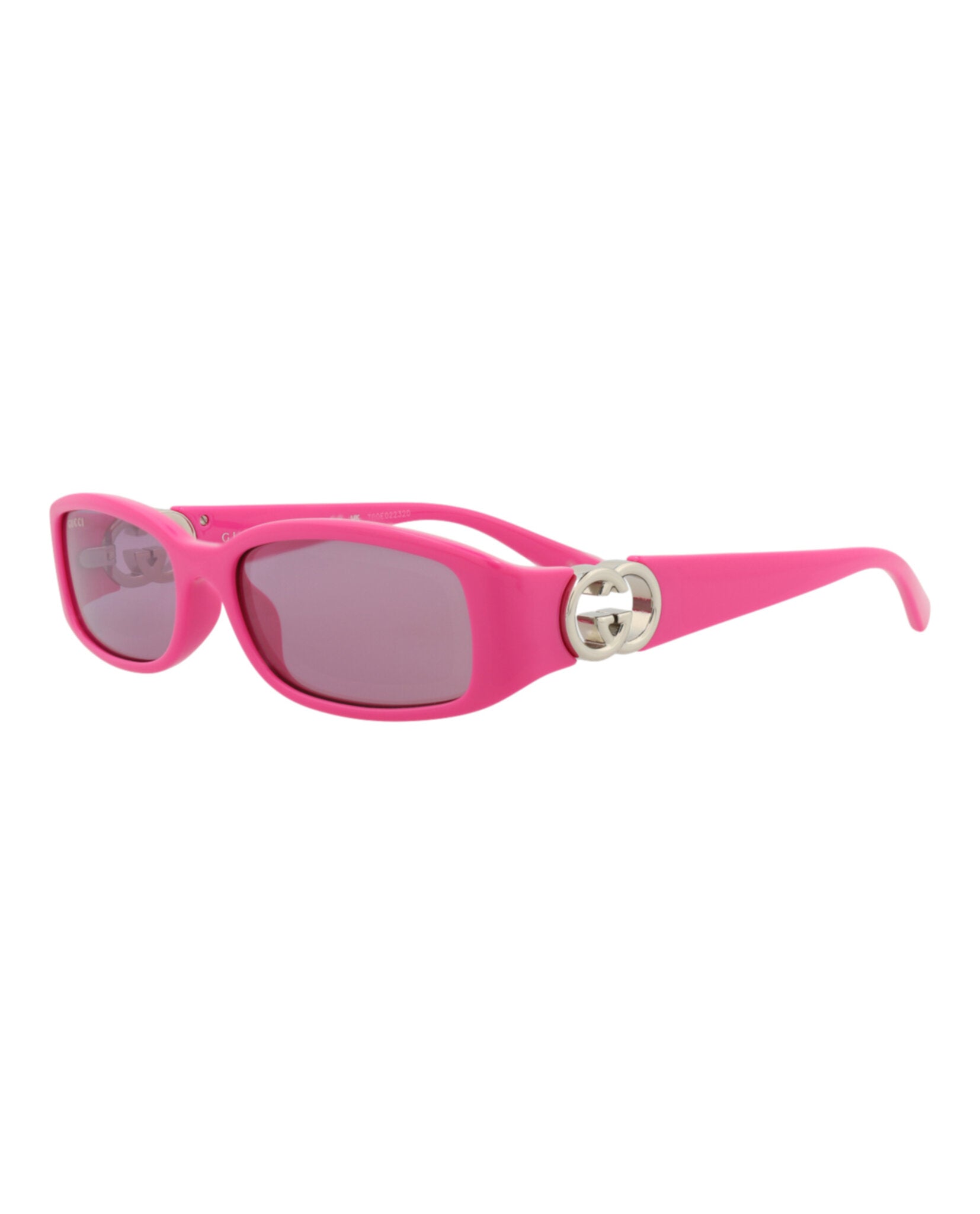 Gucci Womens Square/Rectangle Fuchsia Fuchsia Pink Fashion Designer Eyewear