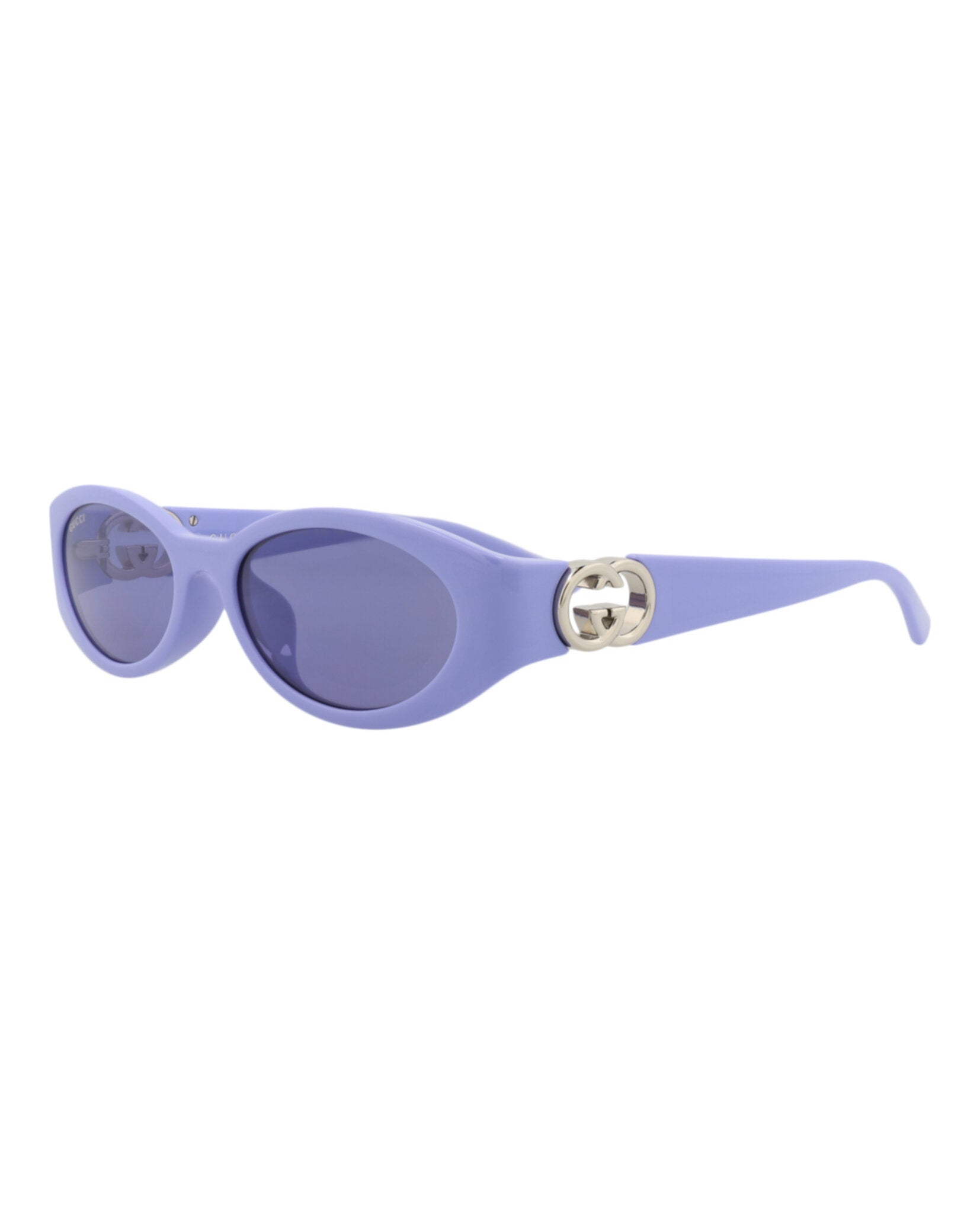 Gucci Womens Round/Oval Violet Violet Violet Fashion Designer Eyewear