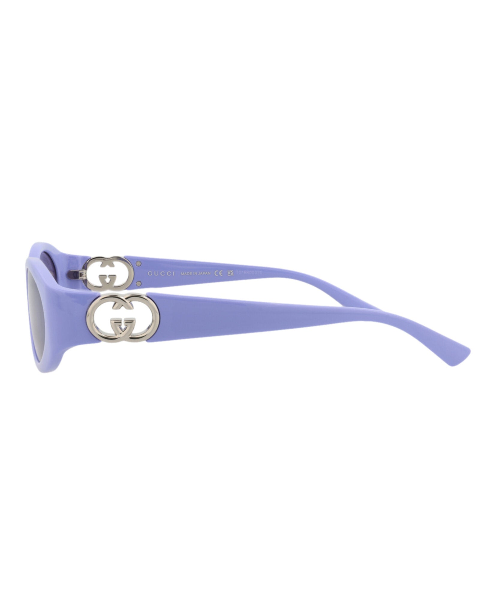 Gucci Womens Round/Oval Violet Violet Violet Fashion Designer Eyewear