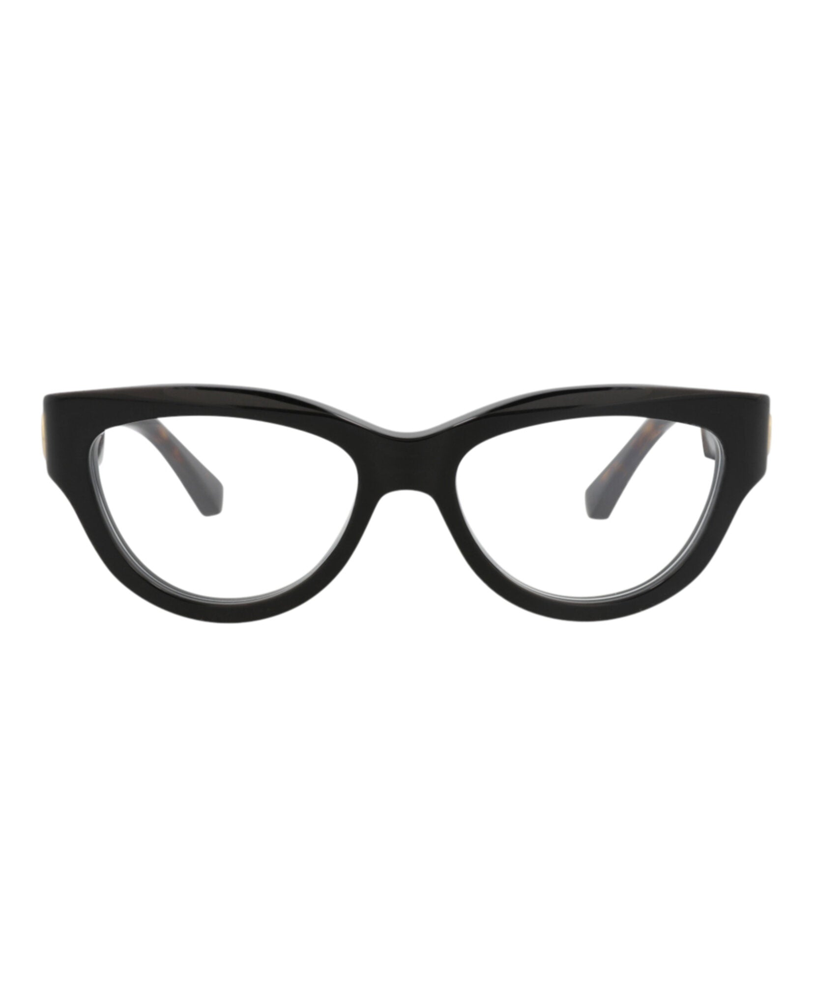 Gucci Womens Cat Eye Black Havana Transparent Fashion Designer Eyewear