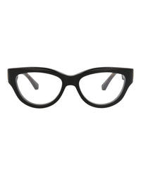 Gucci Womens Cat Eye Black Havana Transparent Fashion Designer Eyewear