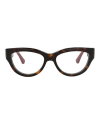 Gucci Gucci Womens Cat Eye Havana Red Transparent Fashion Designer Eyewear
