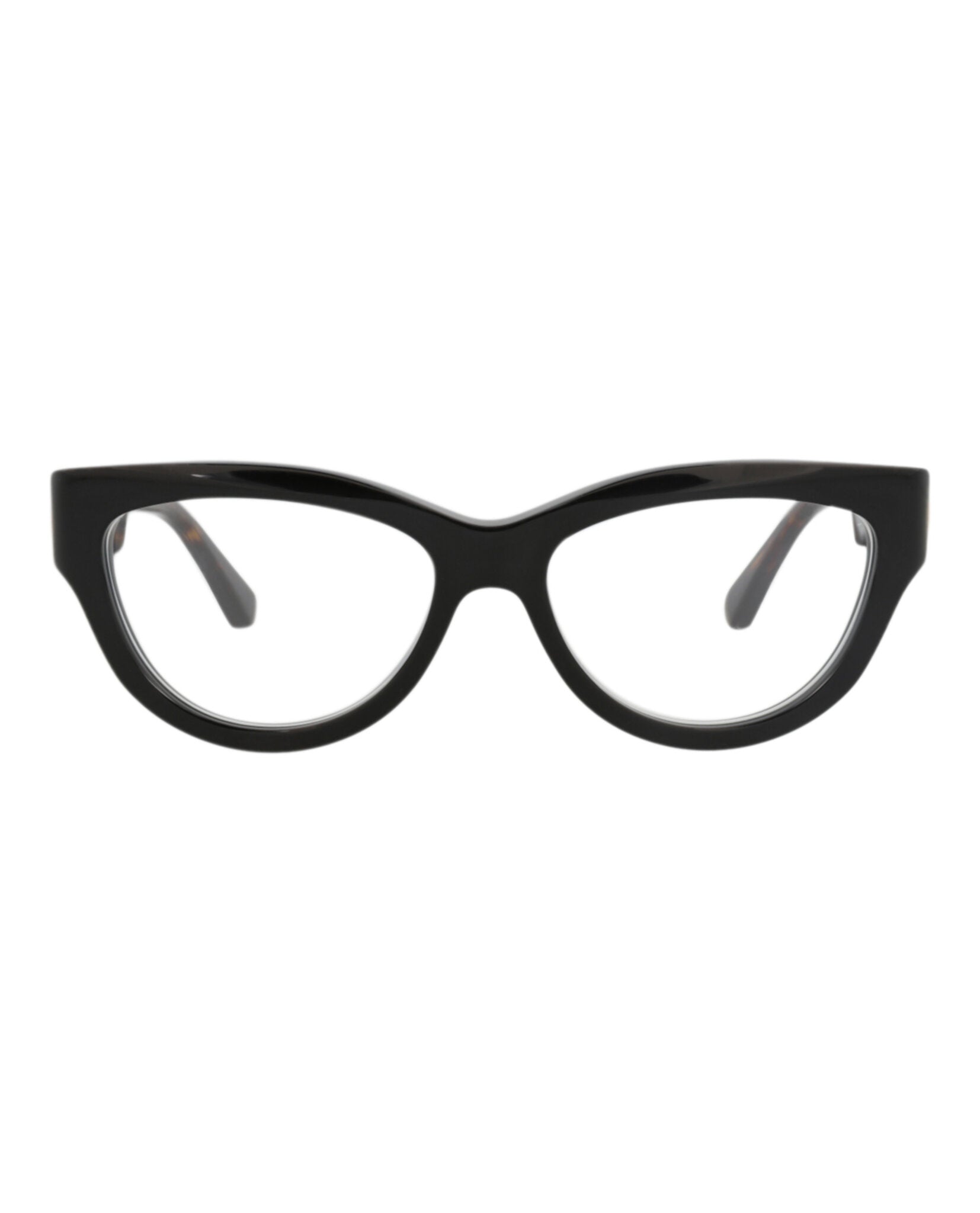 Gucci Gucci Womens Cat Eye Black Havana Transparent Fashion Designer Eyewear