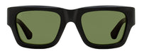 Gucci Bilayer Rectangular Sunglasses GG1668S 003 Black/Green/Red 52mm