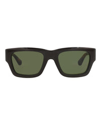 Gucci Gucci Mens Square/Rectangle Brown Havana Green Fashion Designer Eyewear