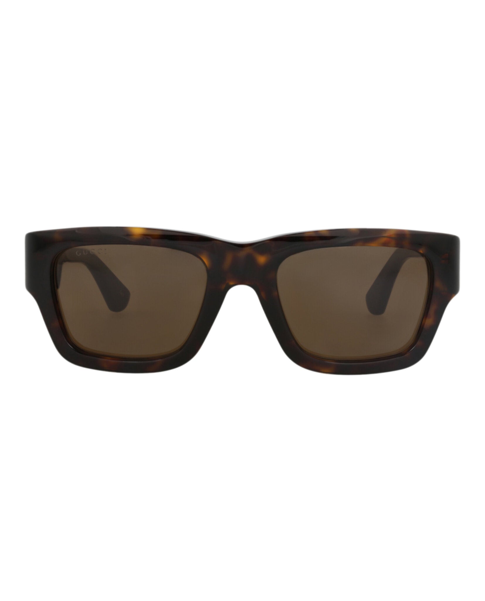Gucci Gucci Mens Square/Rectangle Havana Green Brown Fashion Designer Eyewear