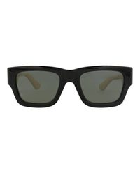 Gucci Mens Square/Rectangle Black Ivory Grey Fashion Designer Eyewear