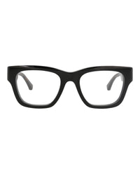 Gucci Gucci Mens Square/Rectangle Black Havana Transparent Fashion Designer Eyewear