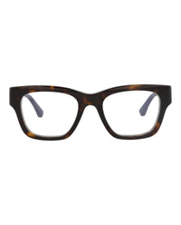 Gucci Mens Square/Rectangle Havana Red Transparent Fashion Designer Eyewear