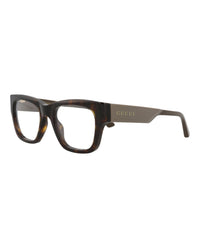 Gucci Gucci Mens Square/Rectangle Havana Brown Transparent Fashion Designer Eyewear