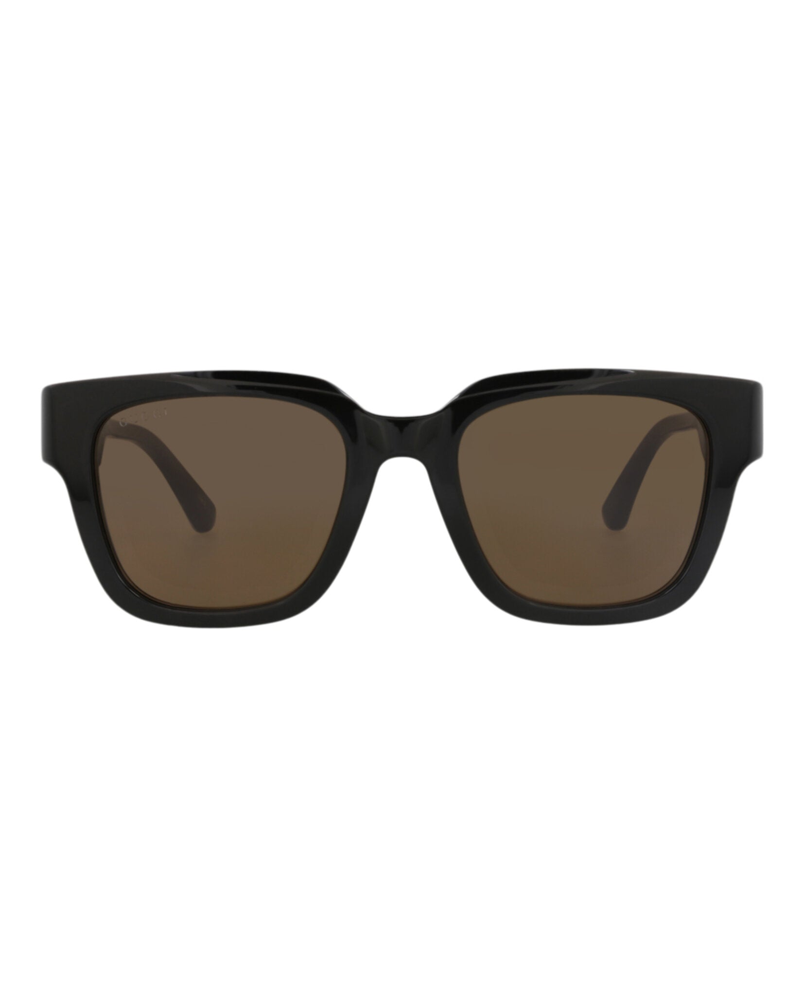 Gucci Gucci Mens Square/Rectangle Black Green Brown Fashion Designer Eyewear