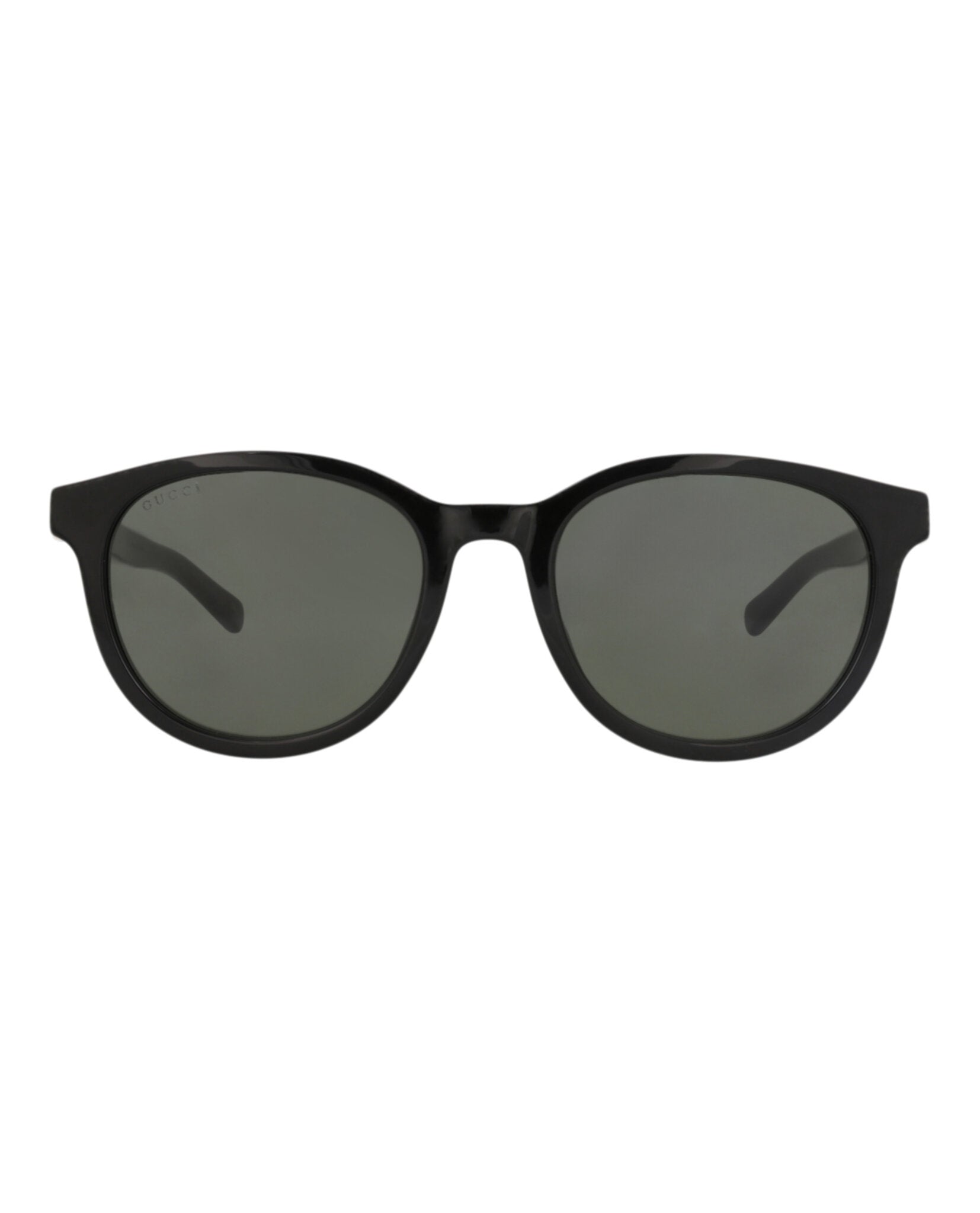 Gucci Gucci Mens Round/Oval Black Black Grey Fashion Designer Eyewear