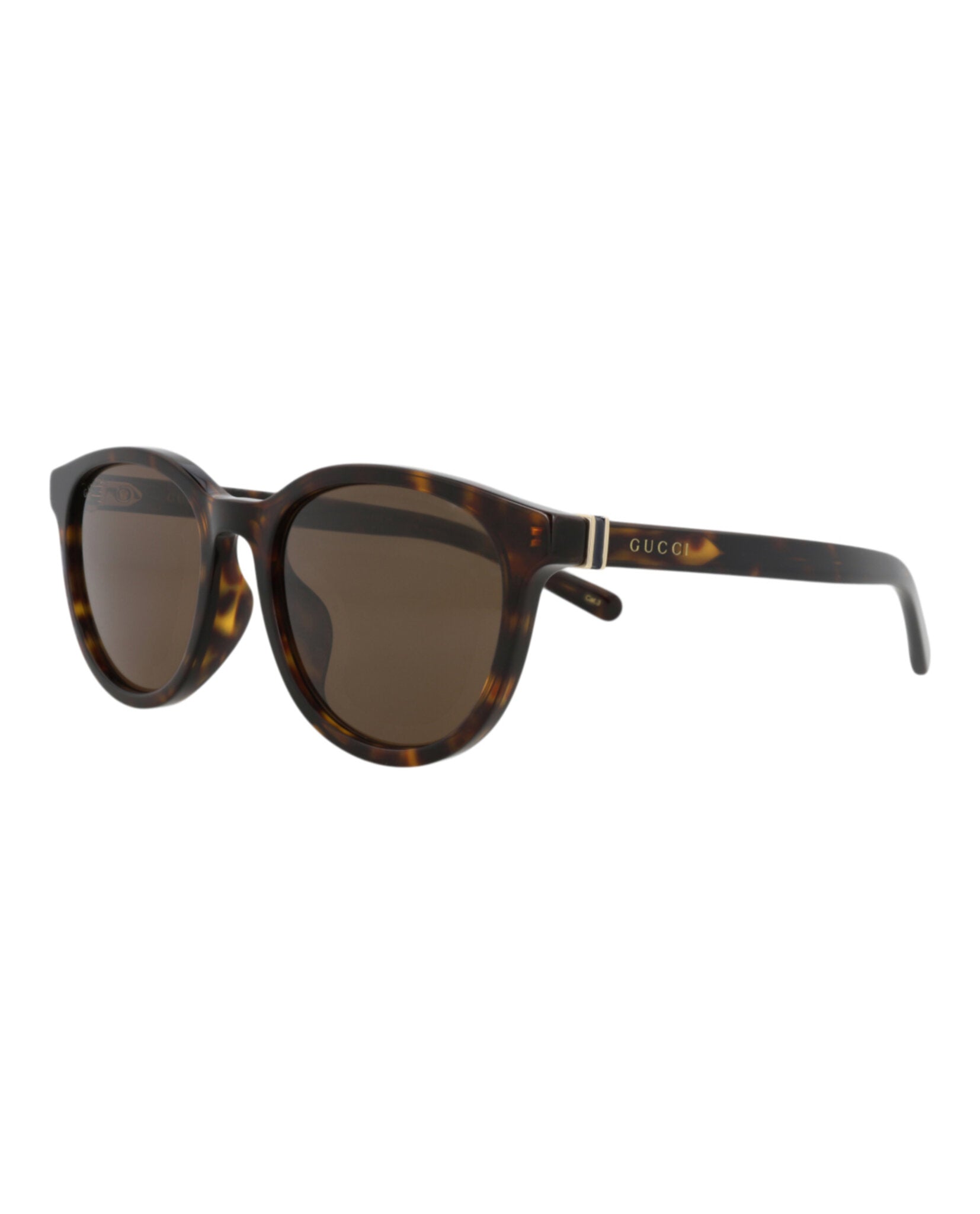 Gucci Gucci Mens Round/Oval Havana Havana Brown Fashion Designer Eyewear