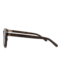 Gucci Mens Round/Oval Brown Brown Grey Fashion Designer Eyewear