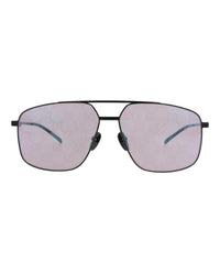 Gucci Gucci Mens Aviator Black Black Violet Fashion Designer Eyewear