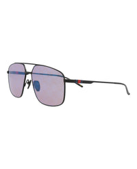 Gucci Gucci Mens Aviator Black Black Violet Fashion Designer Eyewear
