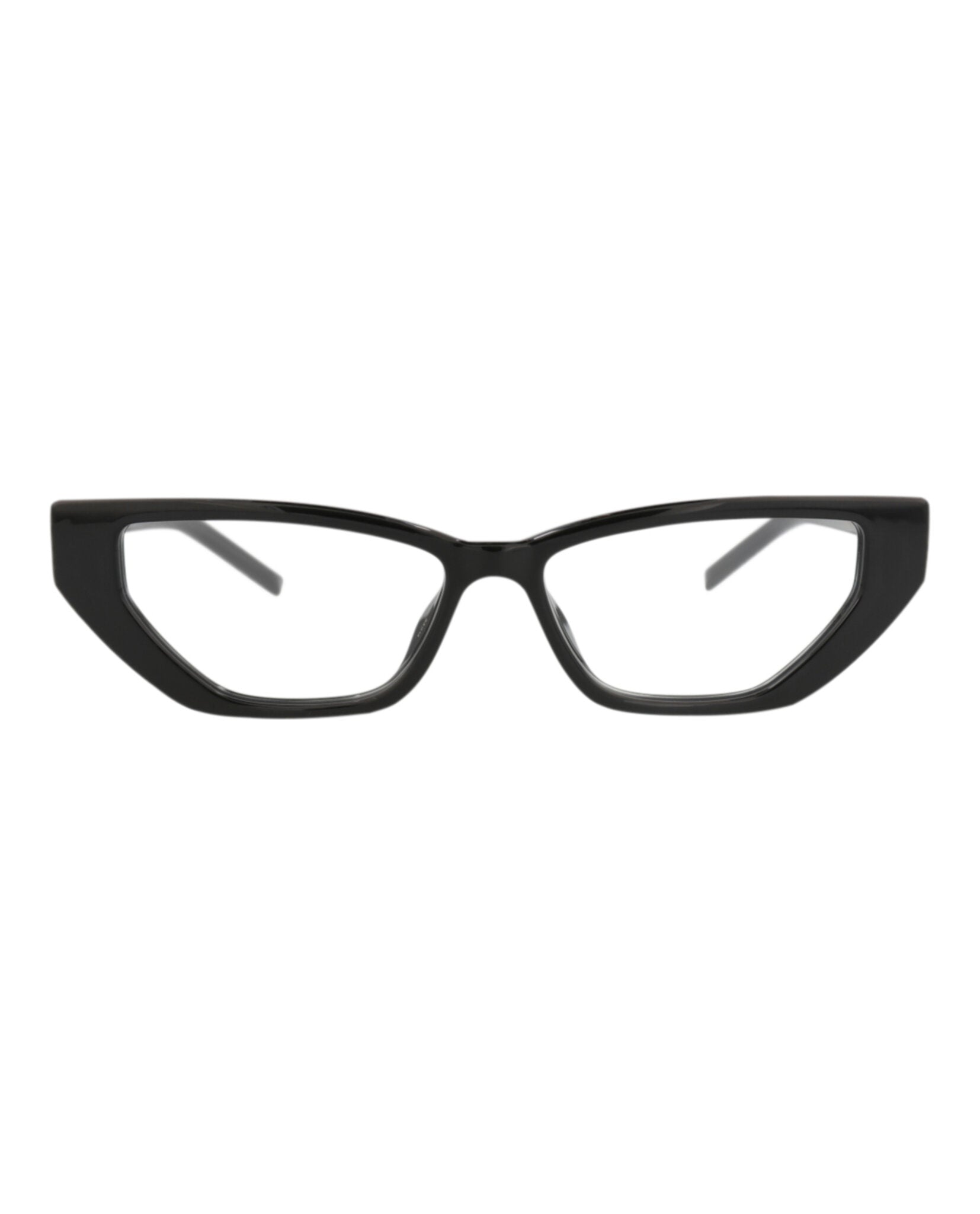 Gucci Gucci Womens Cat Eye Black Black Transparent Fashion Designer Eyewear