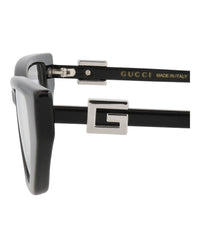 Gucci Gucci Womens Cat Eye Black Black Transparent Fashion Designer Eyewear