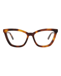Gucci Gucci Womens Cat Eye Havana Havana Transparent Fashion Designer Eyewear