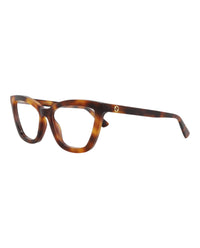 Gucci Gucci Womens Cat Eye Havana Havana Transparent Fashion Designer Eyewear