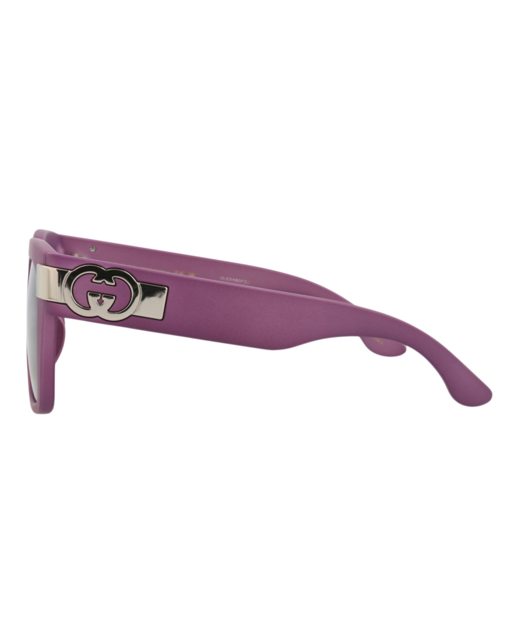 Gucci Womens Square/Rectangle Violet Violet Brown Fashion Designer Eyewear