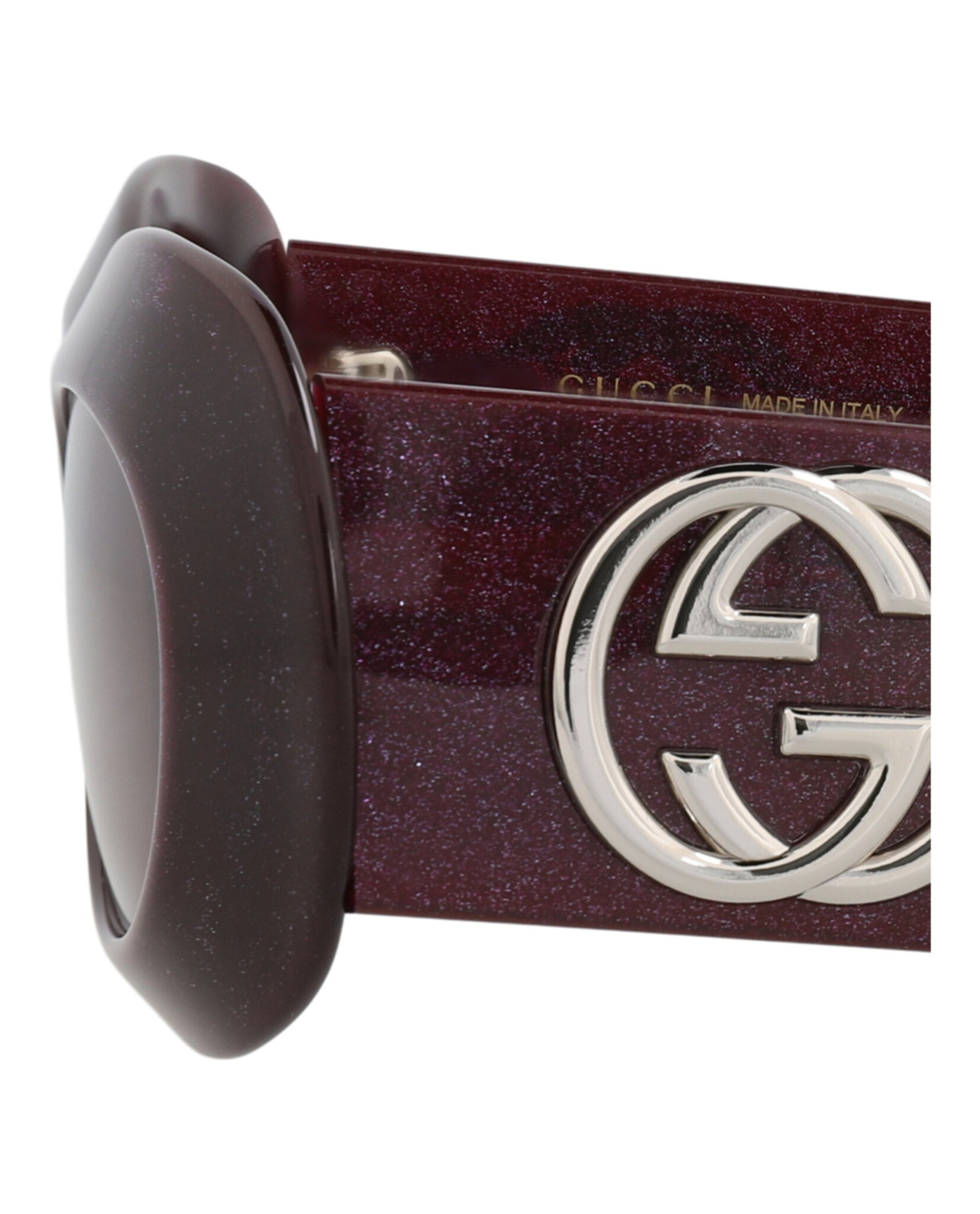 Gucci Womens Round/Oval Violet Violet Violet Fashion Designer Eyewear