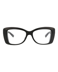 Gucci Womens Square/Rectangle Black Black Transparent Fashion Designer Eyewear