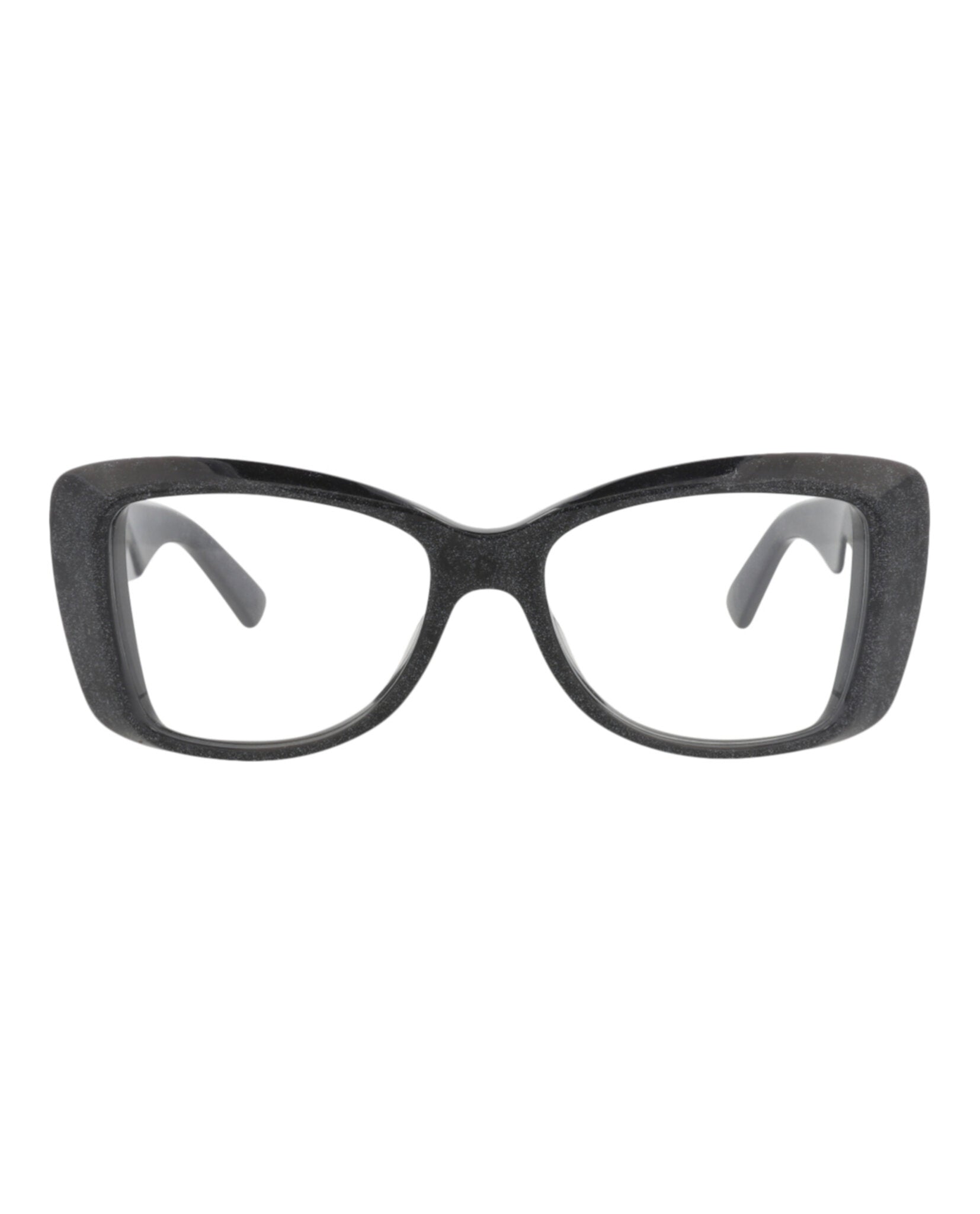 Gucci Gucci Womens Square/Rectangle Black Black Transparent Fashion Designer Eyewear