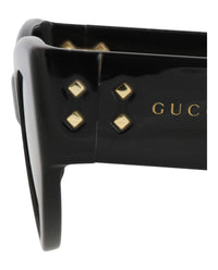 Gucci Gucci Womens Cat Eye Black Black Grey Fashion Designer Eyewear