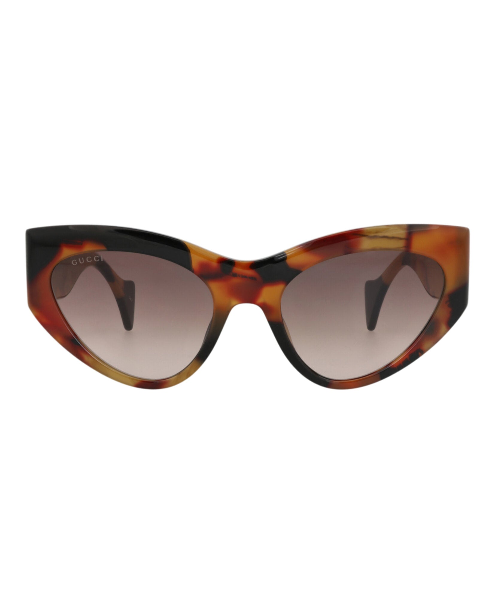 Gucci Gucci Womens Cat Eye Havana Havana Brown Fashion Designer Eyewear