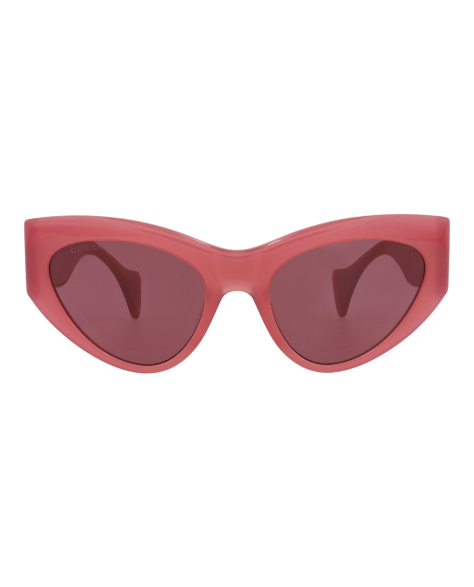 Gucci Womens Cat Eye Pink Pink Violet Fashion Designer Eyewear