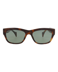 Gucci Gucci Mens Square/Rectangle Havana Havana Green Fashion Designer Eyewear