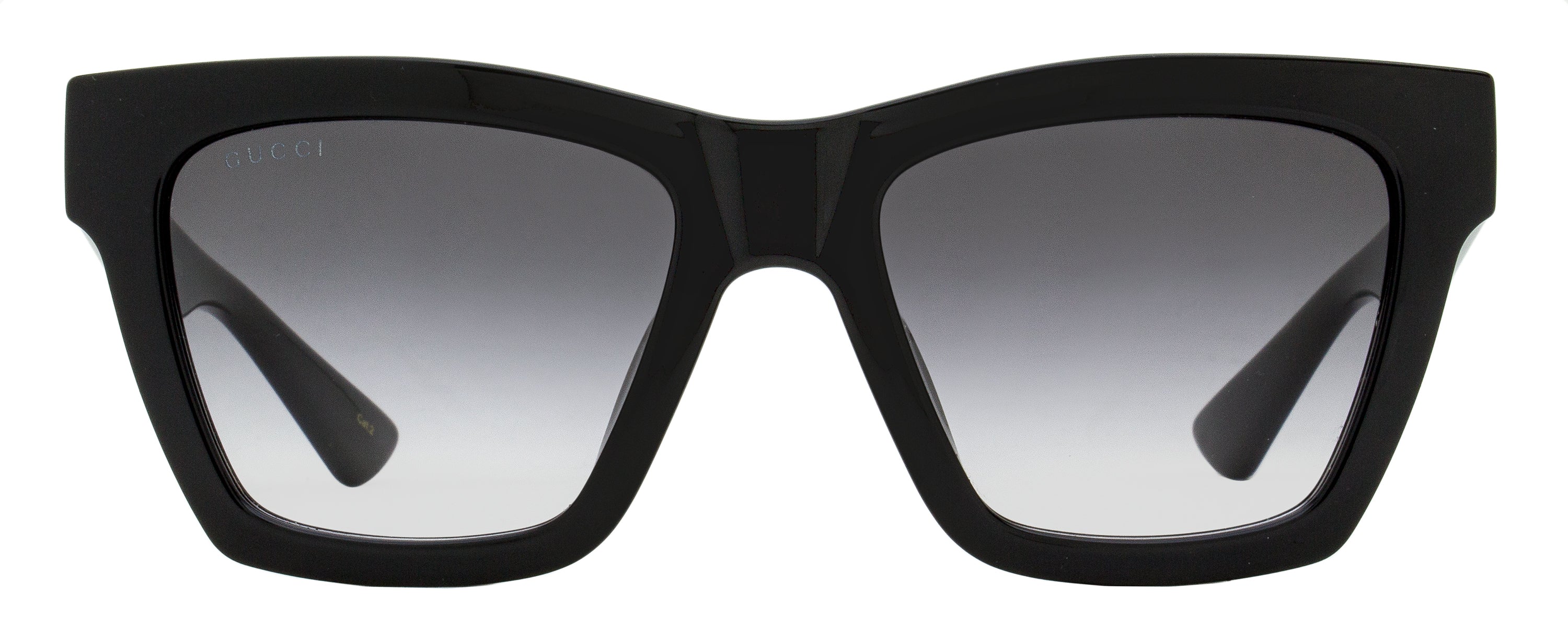 Gucci GG Square Sunglasses GG1714S 001 Black 54mm