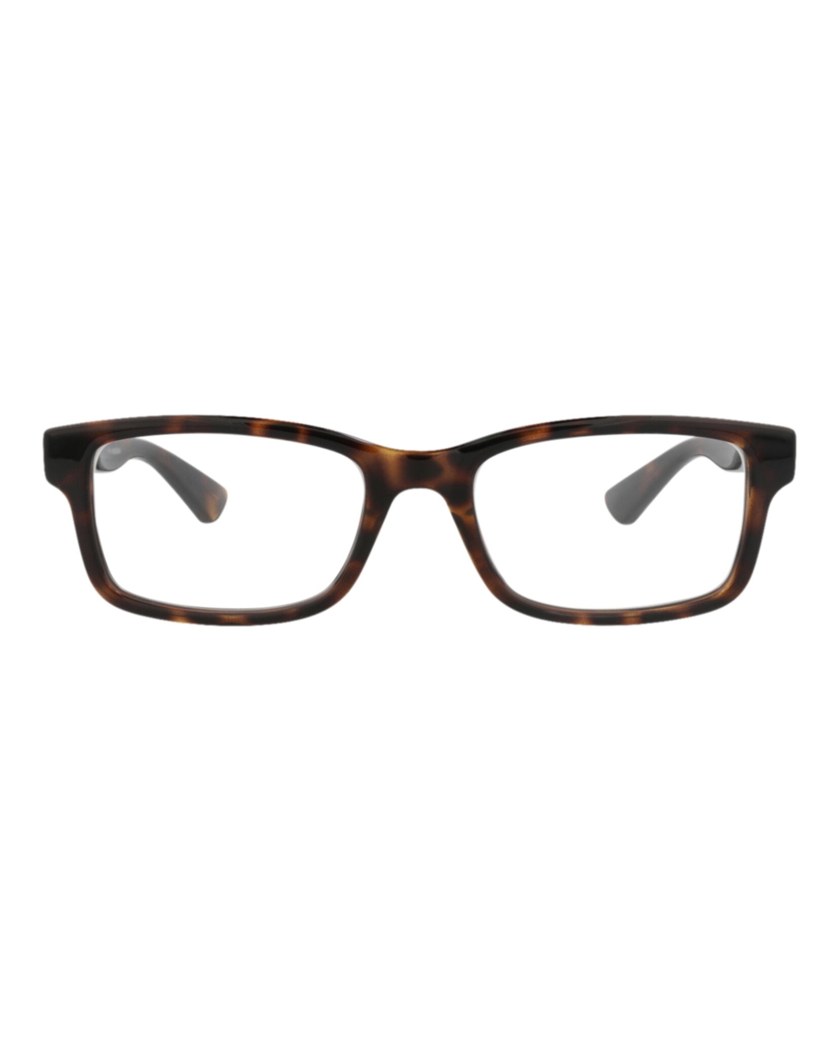 Gucci Mens Square/Rectangle Havana Havana Transparent Fashion Designer Eyewear