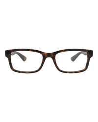 Gucci Mens Square/Rectangle Havana Havana Transparent Fashion Designer Eyewear