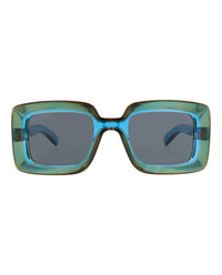 Gucci Gucci Womens Square/Rectangle Blue Blue Blue Fashion Designer Eyewear