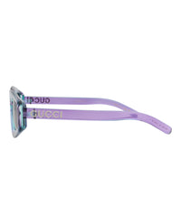 Gucci Womens Cat Eye Violet Violet Brown Fashion Designer Eyewear