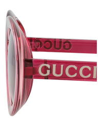 Gucci Womens Round/Oval Red Red Violet Fashion Designer Eyewear