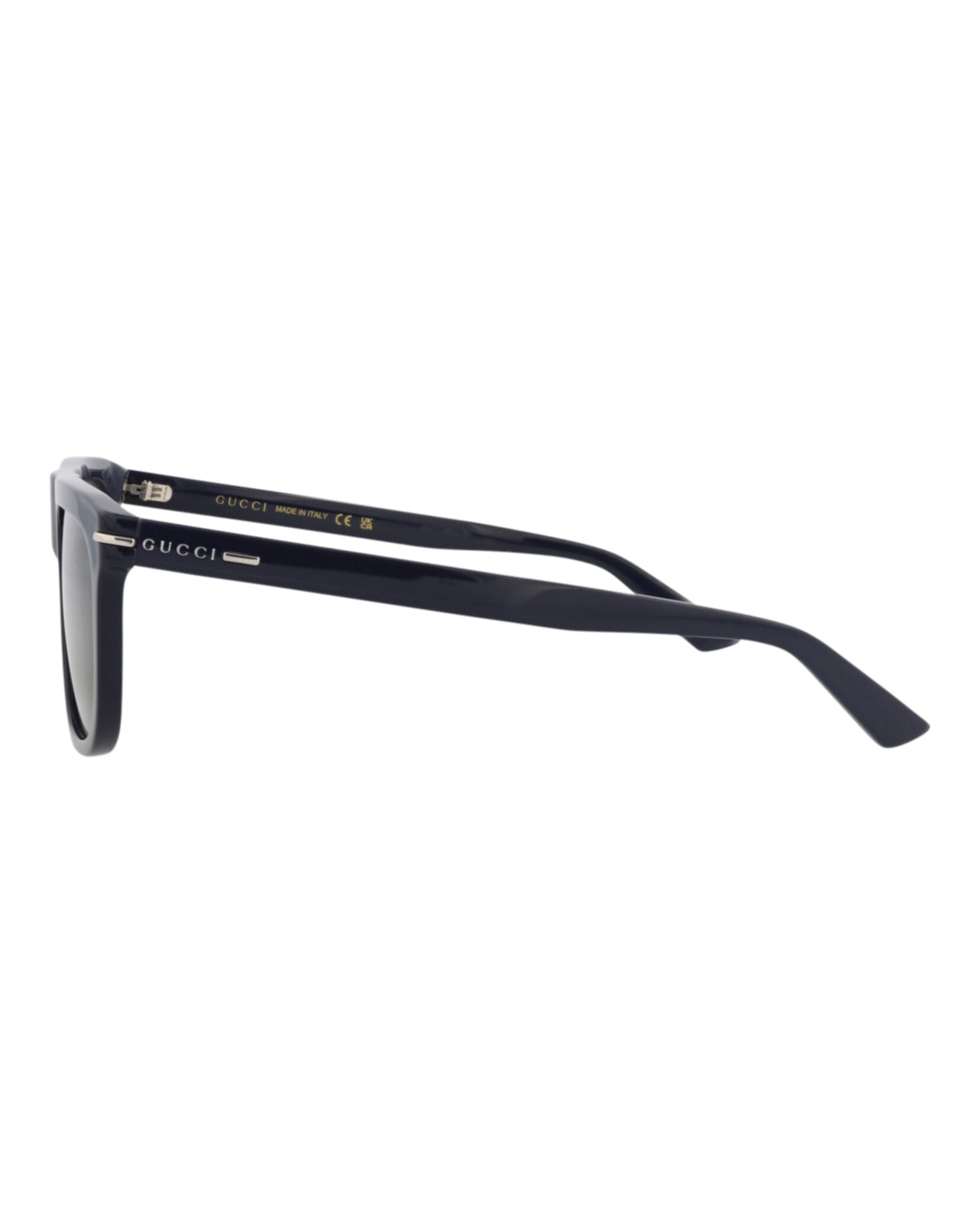 Gucci Mens Aviator Blue Blue Grey Fashion Designer Eyewear